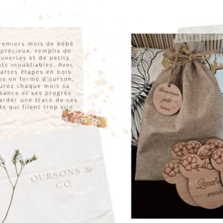 Cartes Etapes En Bois (Croissance Ses)