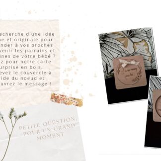 Cartes Etapes En Bois (Decouvrez Message)