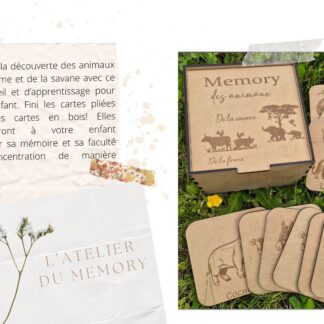 Cartes Etapes En Bois (Ludique)
