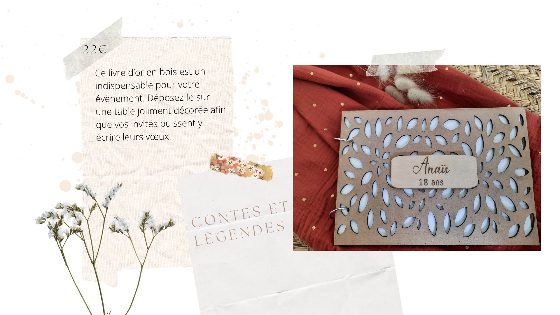Contes Et Legendes Livre D Or Bois (Evenement Deposez)