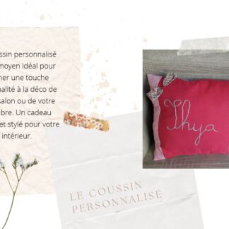 Coussin Personnalise (Chambre Cadeau)