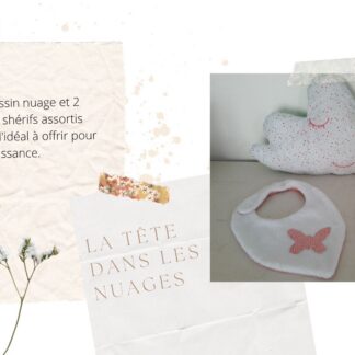 Le Coussin Nuage Textile Sieste (Naissance)