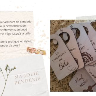 Ma Jolie Penderie Separateurs Bois