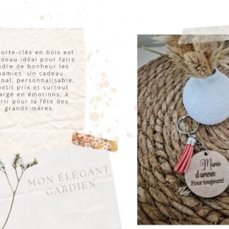 Mon Elegant Gardien Porte Cle (Grands Meres)