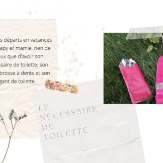 Produit Artisanat (Necessaire Toilette)